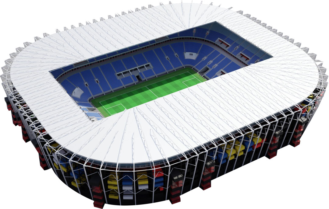Stadium 974 Qatar Shipping Container Stadium FIFA 2022
