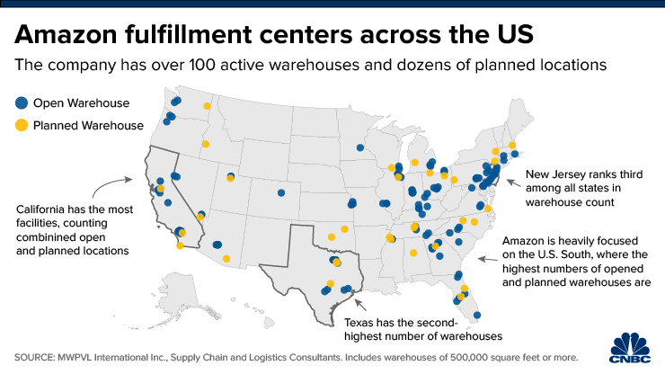 u-s-east-coast-amazon-fba-warehouse-locations